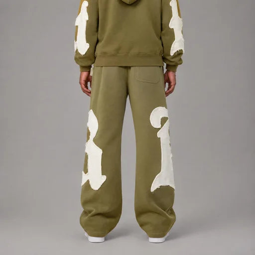 Blackletter B Sweatpants - Men's Graphic Streetwear Sweatpants