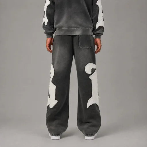 Blackletter B Sweatpants - Men's Graphic Streetwear Sweatpants