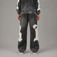 Blackletter B Sweatpants - Men's Graphic Streetwear Sweatpants