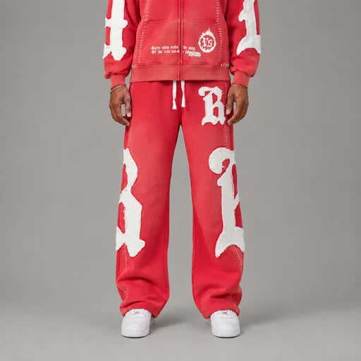 Blackletter B Sweatpants - Men's Graphic Streetwear Sweatpants