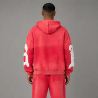 Blackletter B Zip Up Hoodie - Men's Graphic Streetwear Hoodie