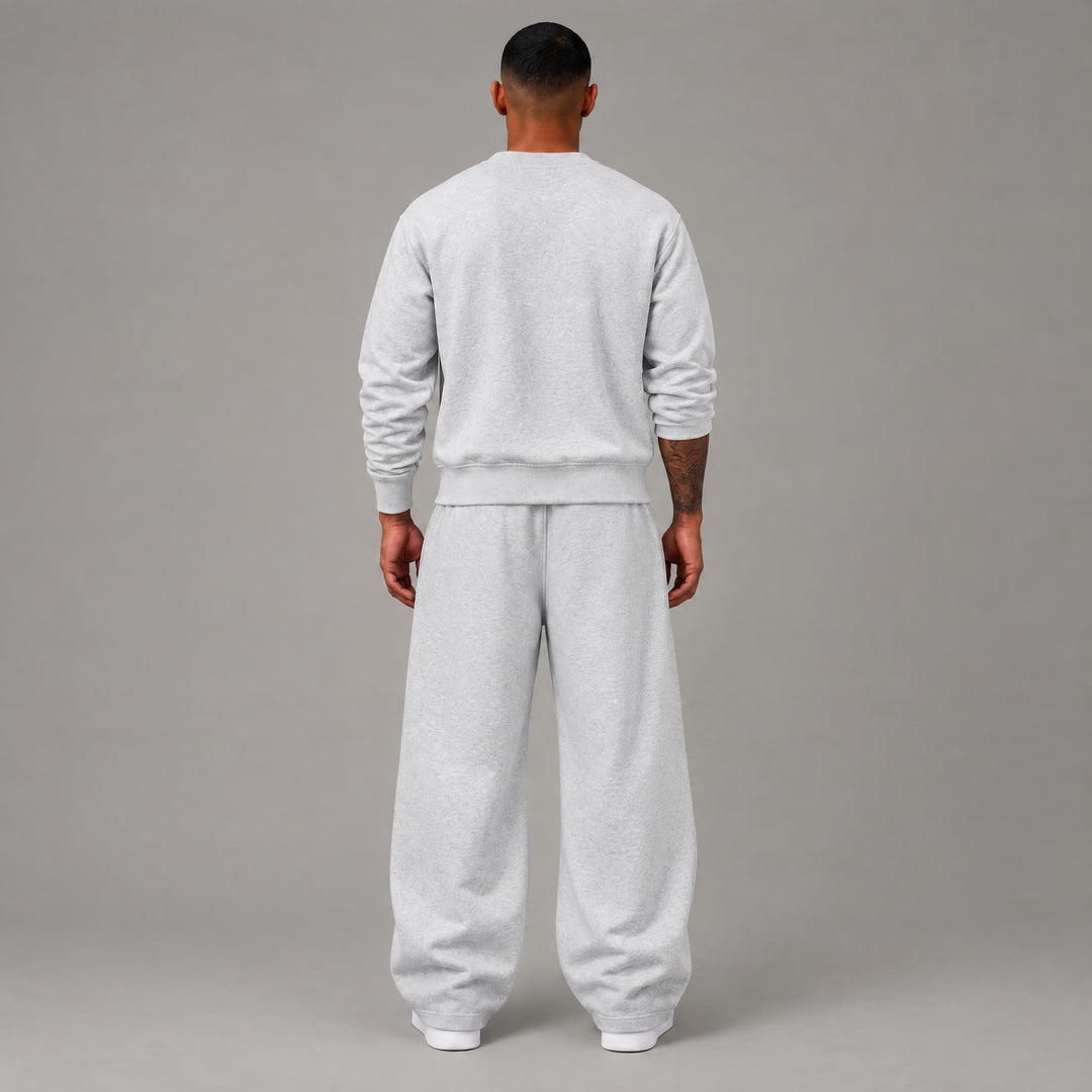 Blank Baggy Sweats - Grey