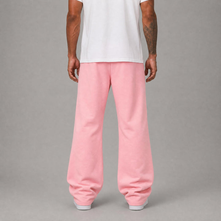 Blank Stacked Sweats - Pink