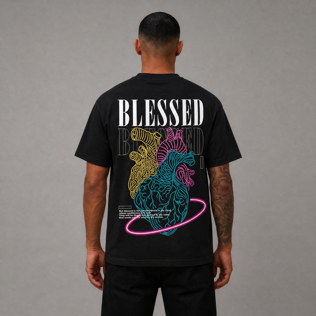 Blessed T (LMT-107) - Black Tee