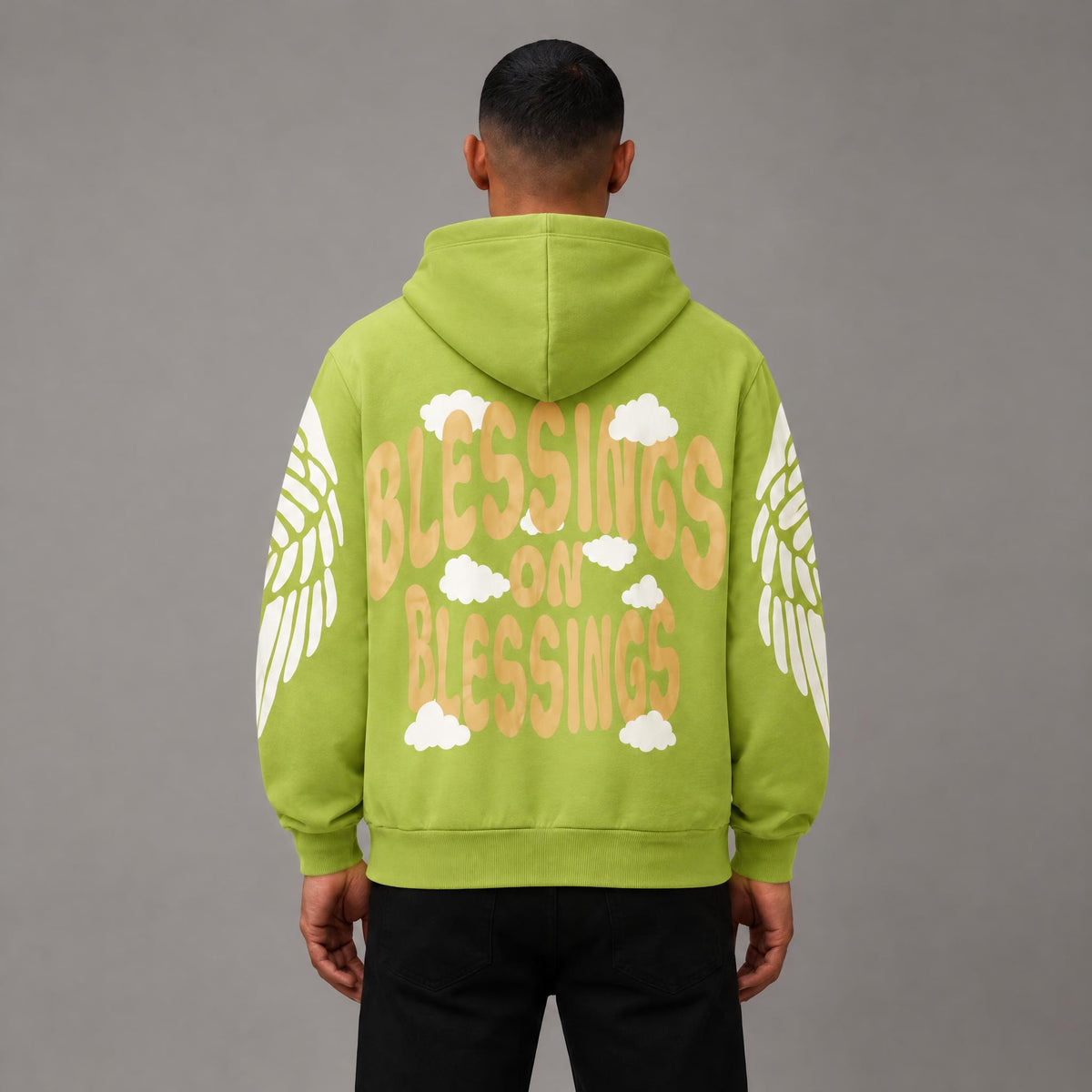 Blessings Hoodie - Men's Graphic Streetwear Hoodie