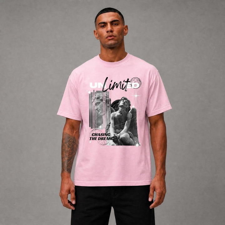 Boys Unlimited Tee - Light Pink