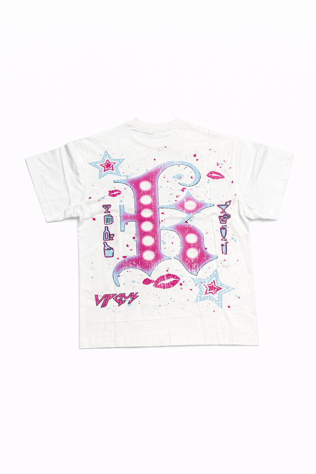 VIP Club Graphic Tee - White