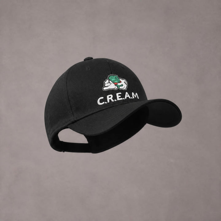 CREAM CAP - "MONEY HAND"