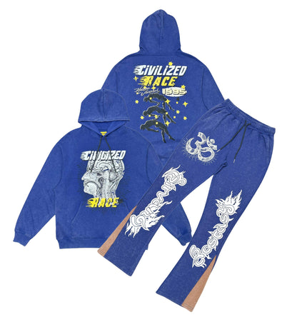 Human Race Hoodies - Royal Blue