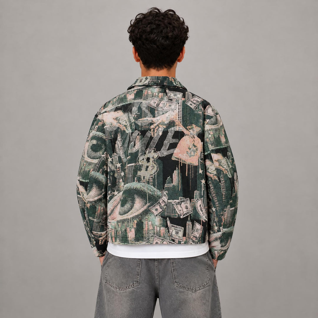 Cash Rules Tapestry Jacket