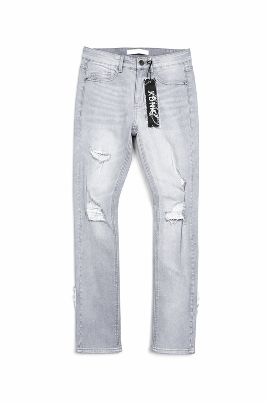 Skinny Denim Jeans - Grey