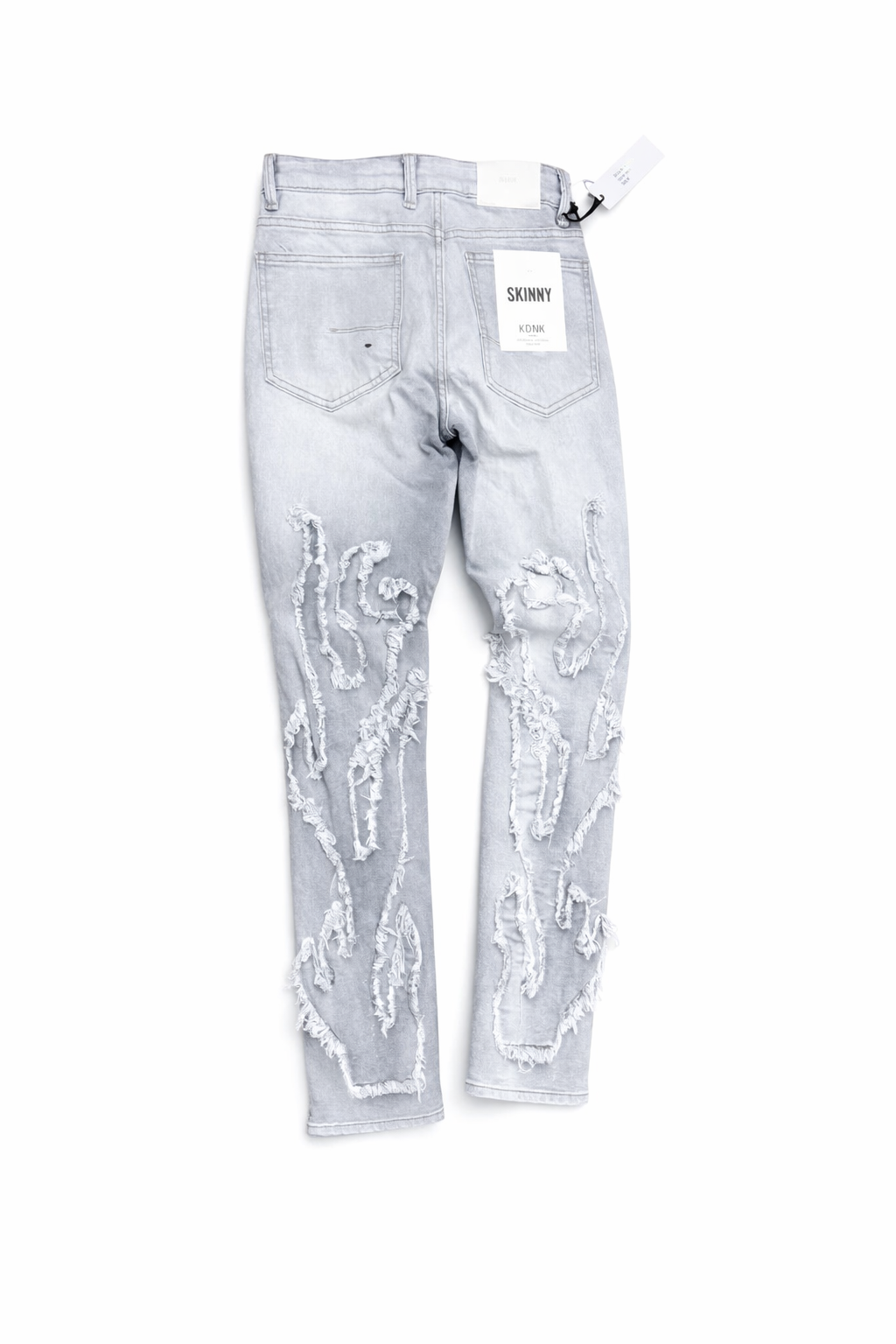 Skinny Denim Jeans - Grey