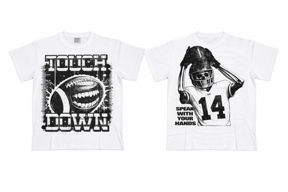 Touchdown Graphic Tee - White