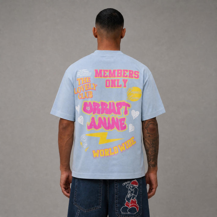 Corrupt Graffiti Tee - Blue