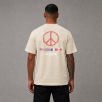 Courage Cropped Tee - Khaki