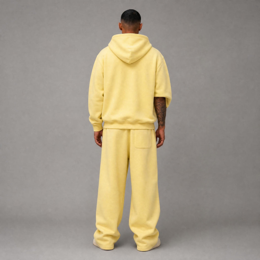Cozy Era Pull Over Hoodie - Muted Yellow