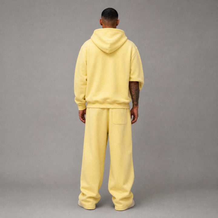 Cozy Era Pull Over Hoodie - Muted Yellow