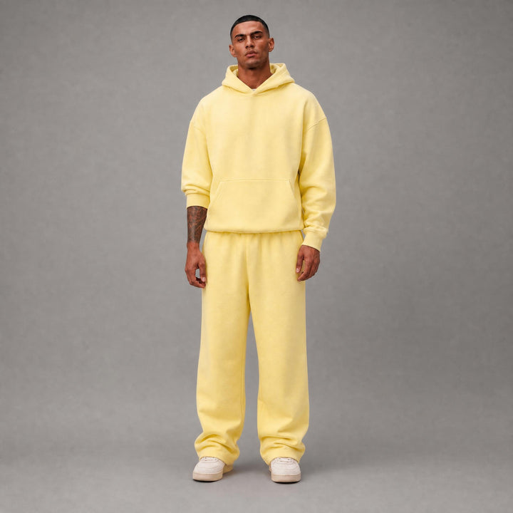 Cozy Era Pull Over Hoodie - Muted Yellow