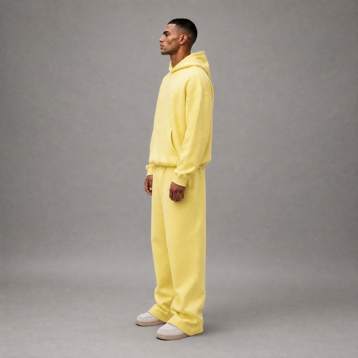 Cozy Era Pull Over Hoodie - Muted Yellow
