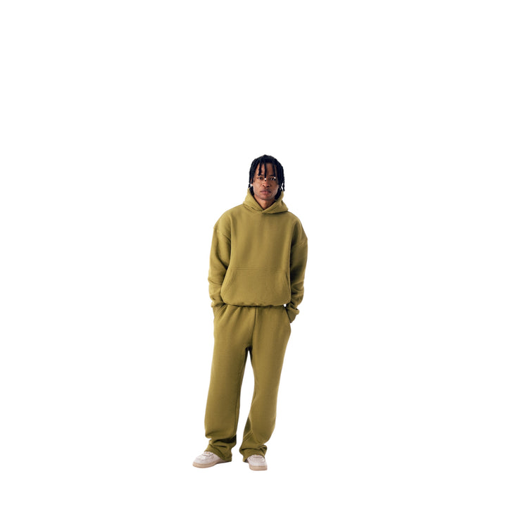 Cozy Era Pull Over Hoodie - Olive