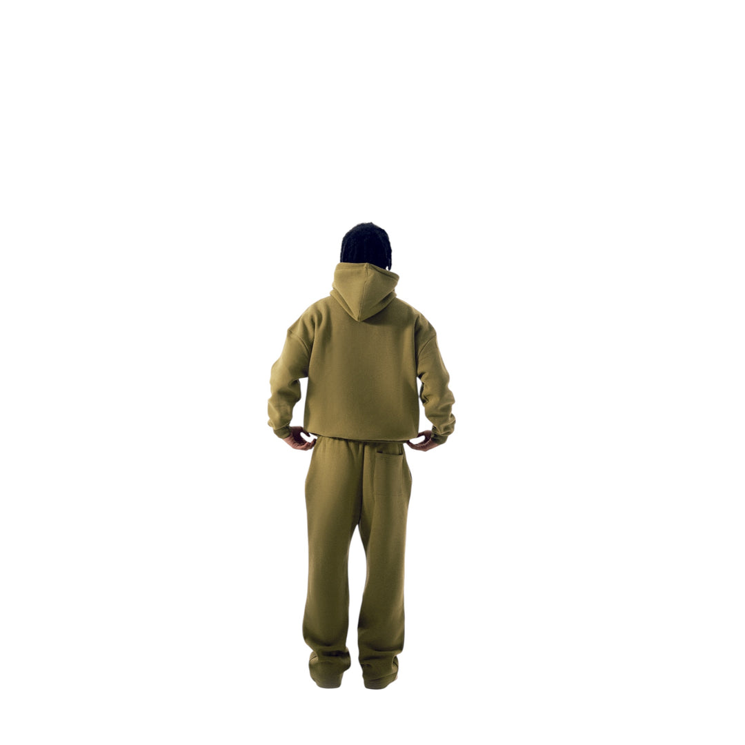 Cozy Era Pull Over Hoodie - Olive