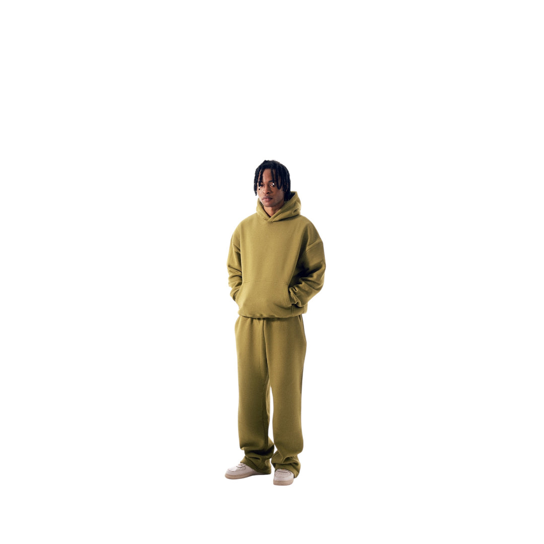 Cozy Era Pull Over Hoodie - Olive