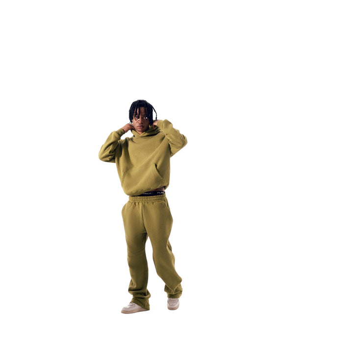 Cozy Era Pull Over Hoodie - Olive