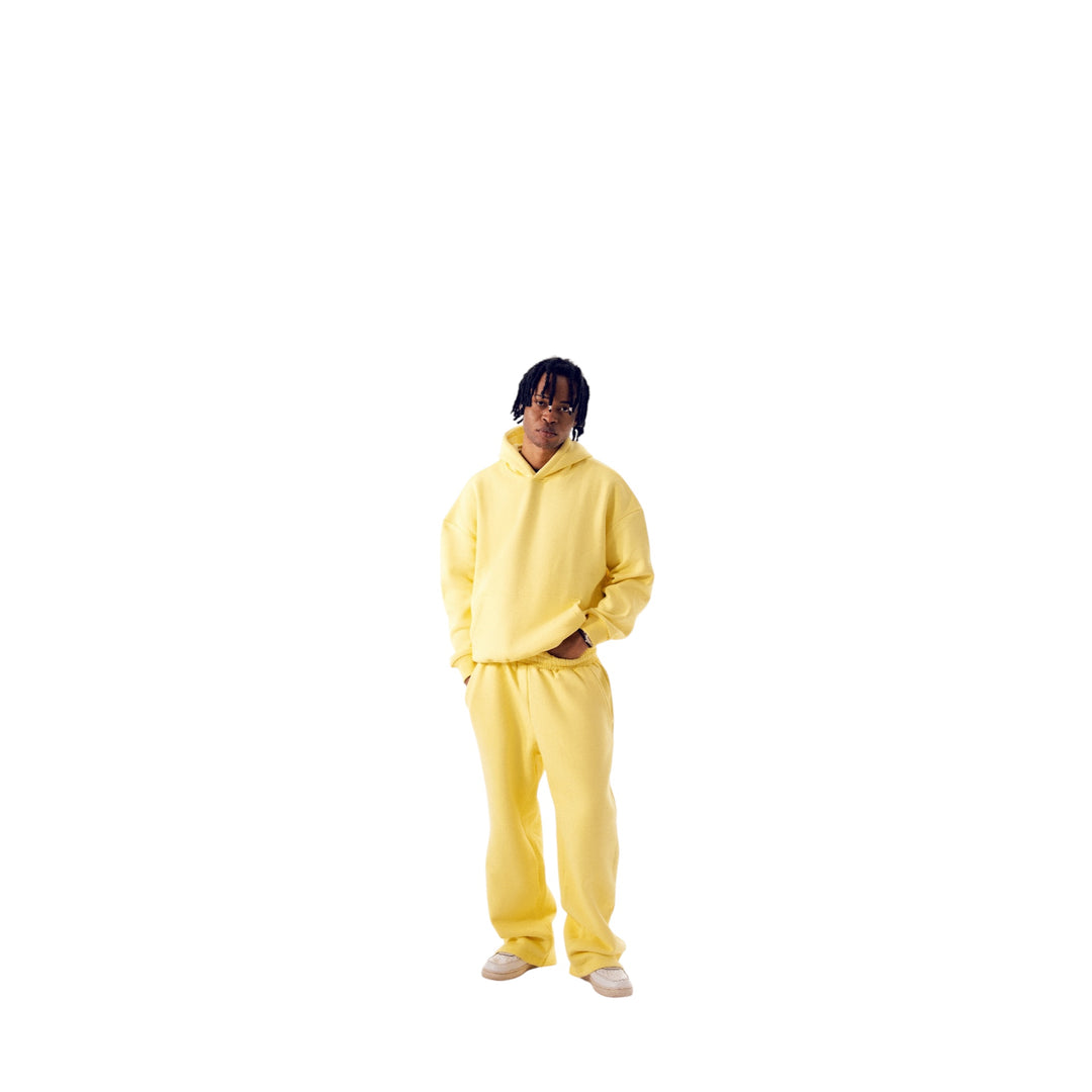 Cozy Era Pull Over Hoodie - Muted Yellow