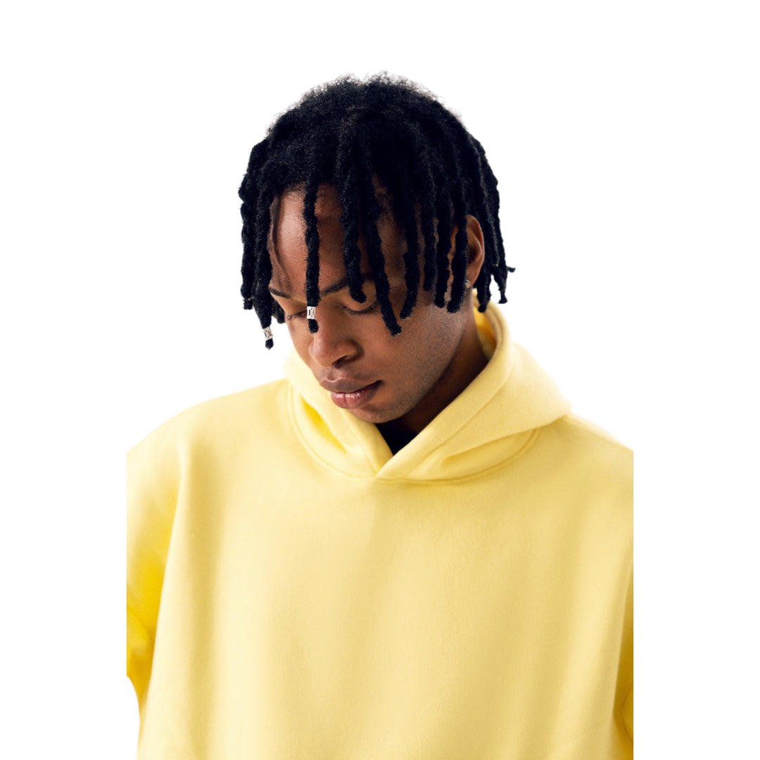 Cozy Era Pull Over Hoodie - Muted Yellow