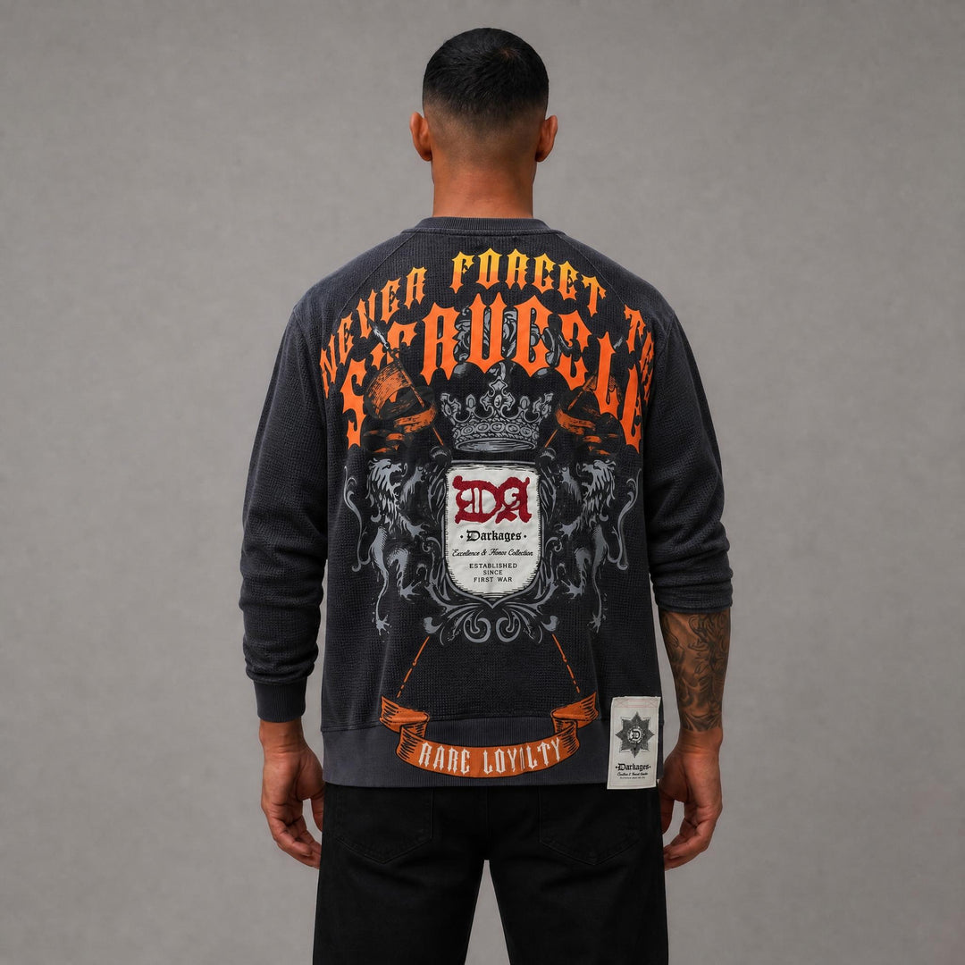Darkages Crewneck - Charcoal