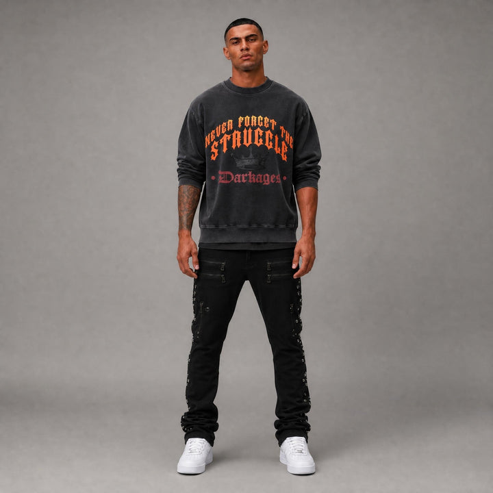 Darkages Crewneck - Charcoal