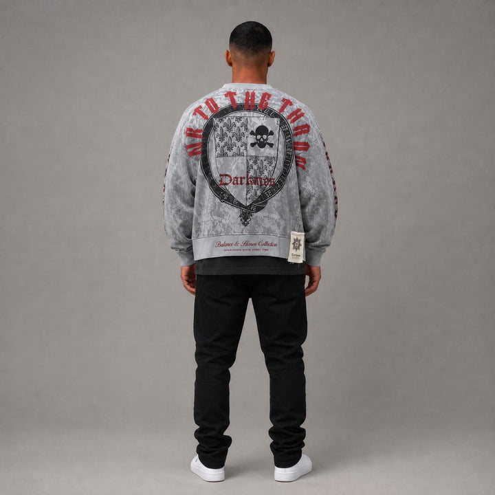 Darkages Crewneck - Light Grey