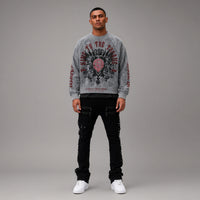 Darkages Crewneck - Light Grey