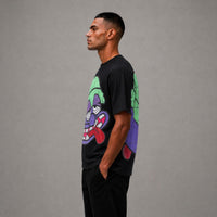 Dazed Cropped Tee - Black
