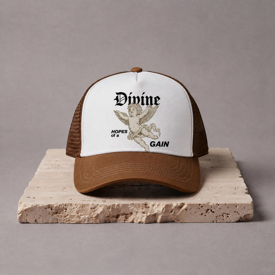 Divine Trucker Snapback - Brown