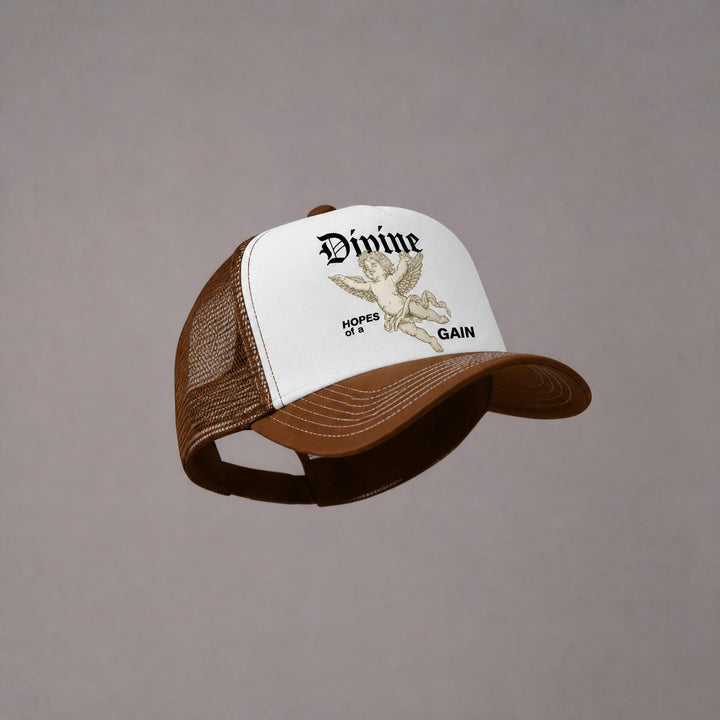 Divine Trucker Snapback - Brown