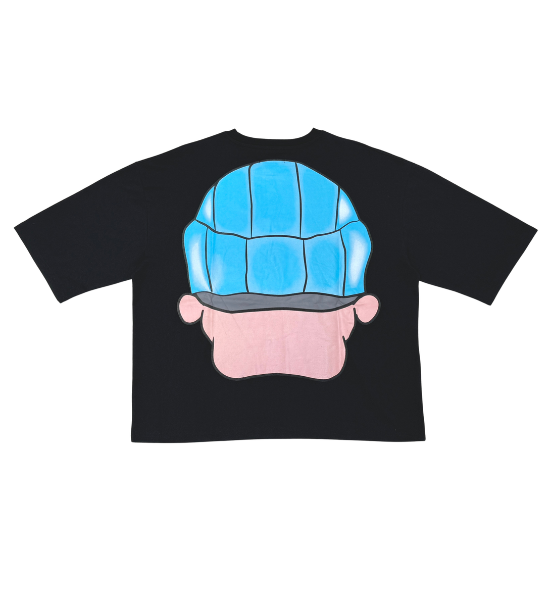 Dollar Signs Cropped Tee - Black