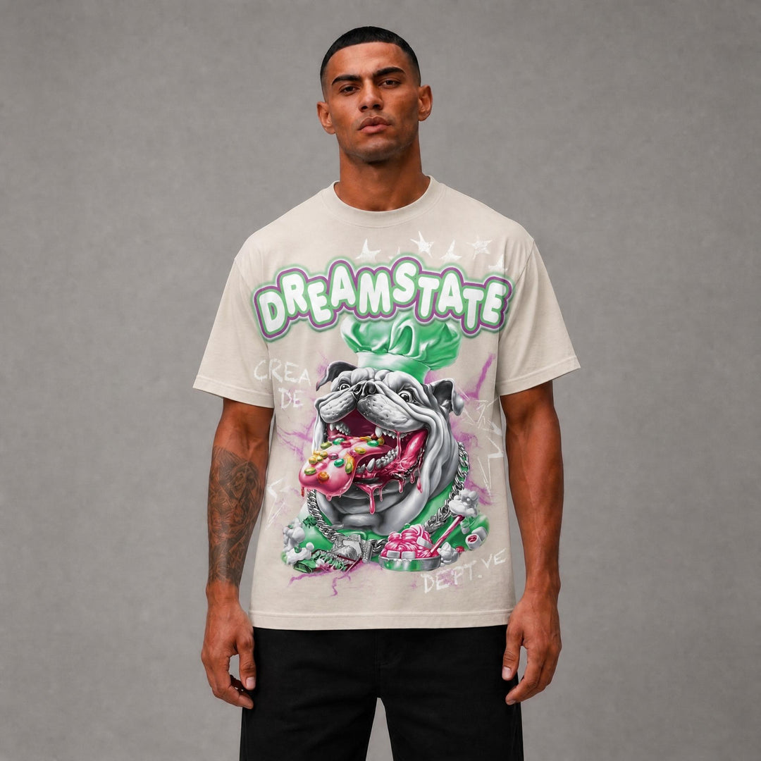 Dream State Graphic Tee - Sand