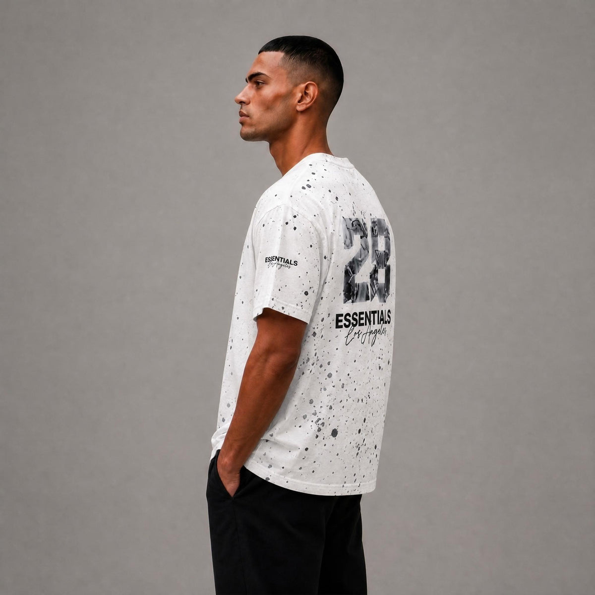 ESSENTIALS Graphic Letters Tee