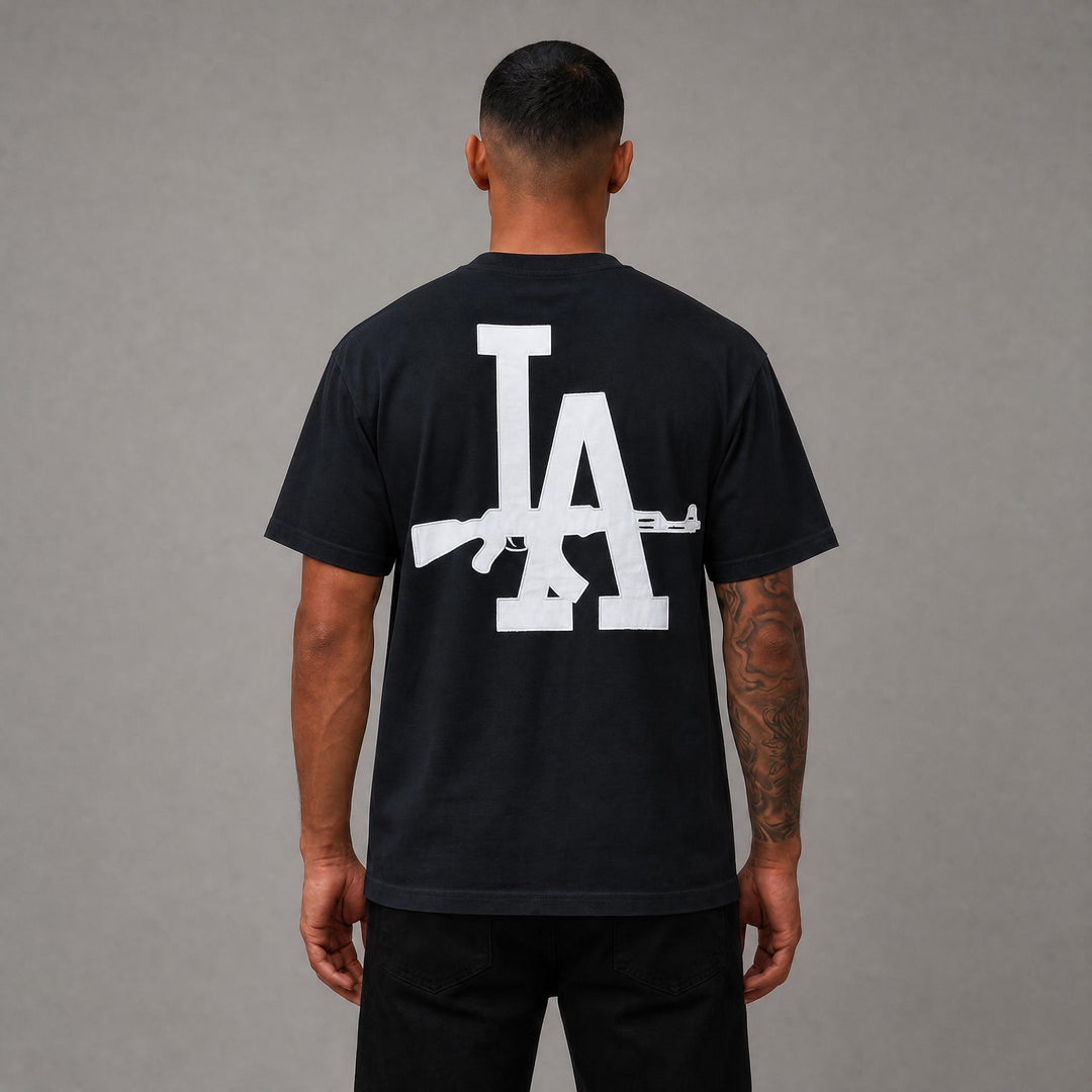 El Fighter Graphic Tee - Black