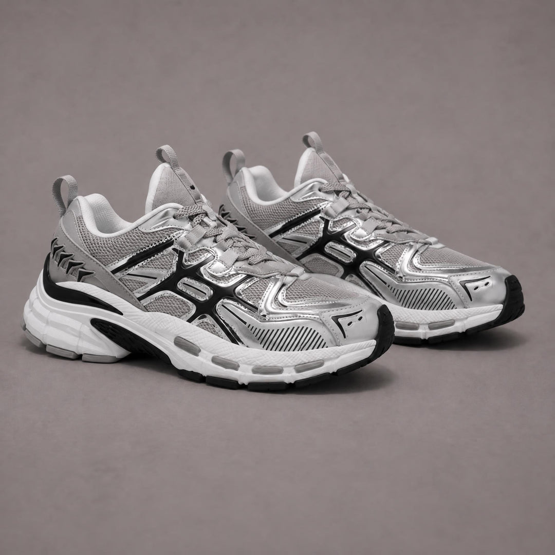 Exceed Sneaker - Light Grey/Silver
