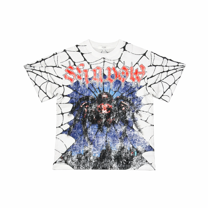 Shadow Spider Graphic Tee - White