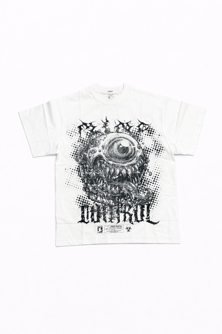 Mind Control Graphic Tee - White