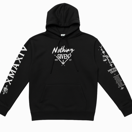 Highly Given Hoodie - Black