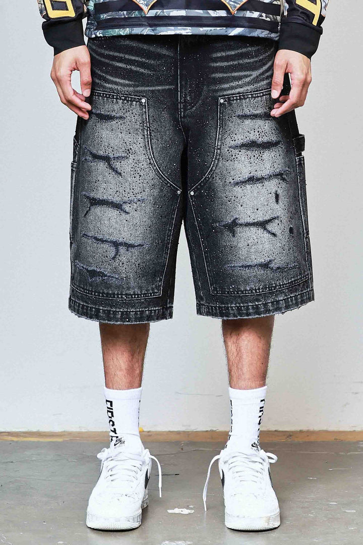 RHINESTONE JORTS