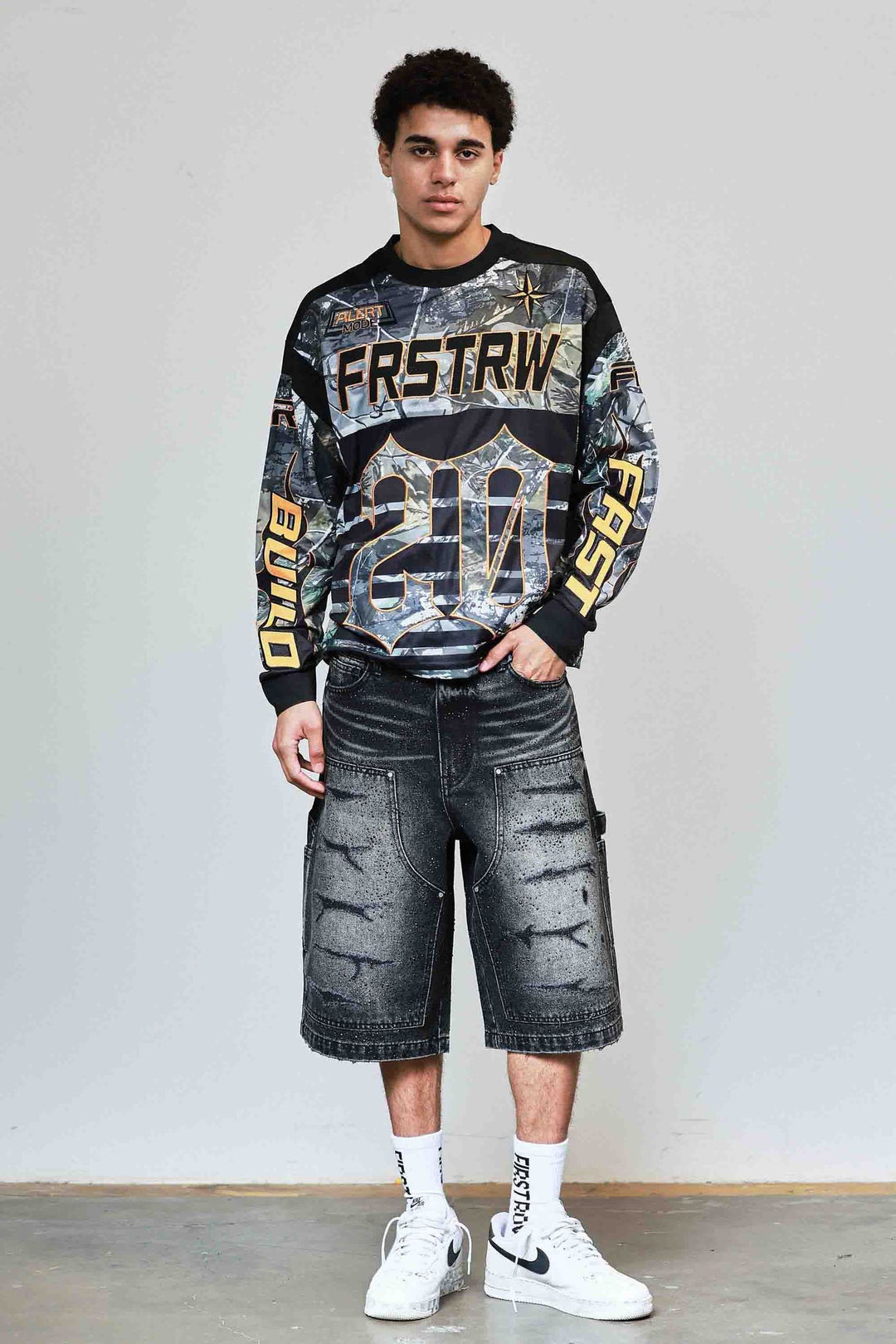 RHINESTONE JORTS