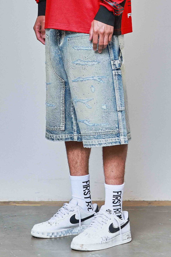 RHINESTONE JORTS