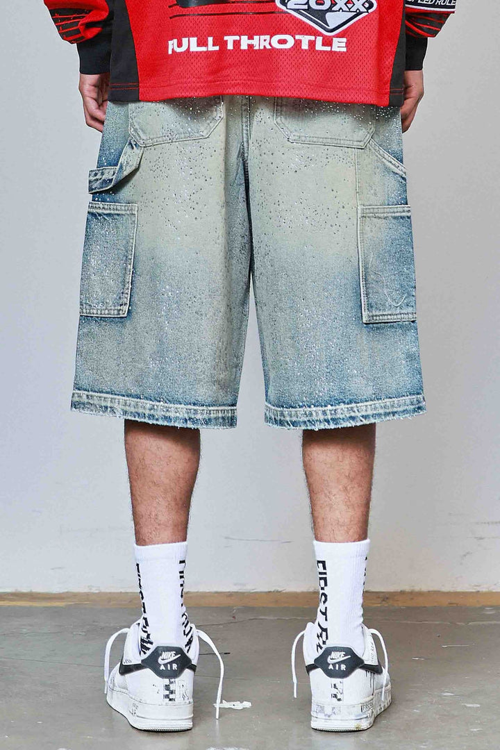 RHINESTONE JORTS