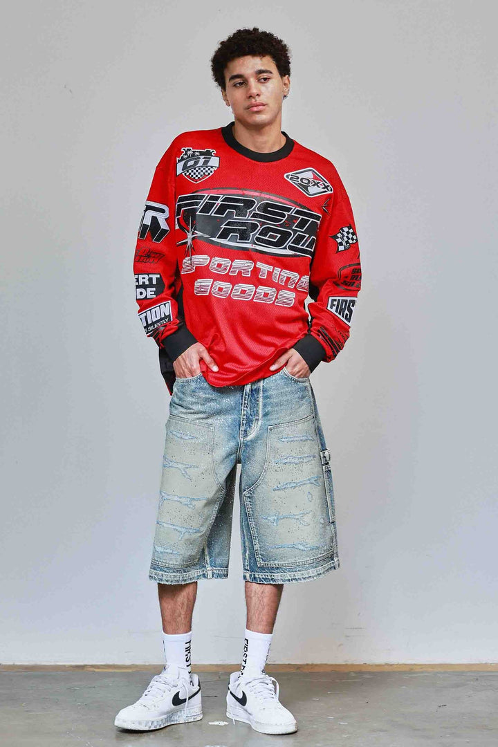 RHINESTONE JORTS