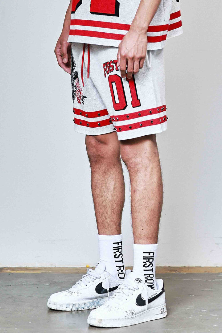 FAITH DEALER SWEATER SHORTS